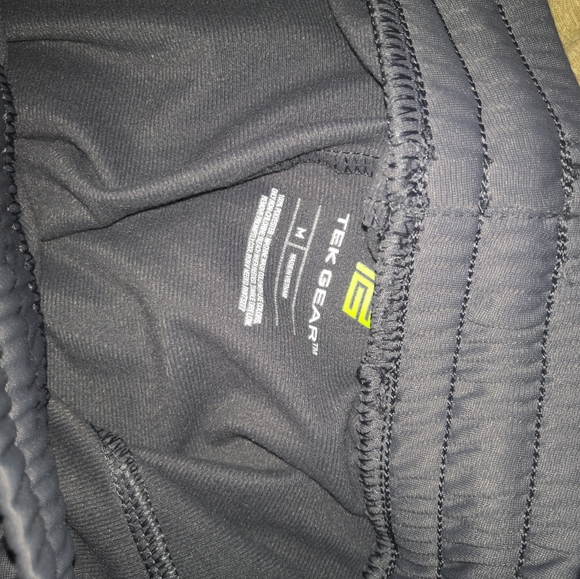 Gray tapered men's sweatpants - Picture 2 of 2